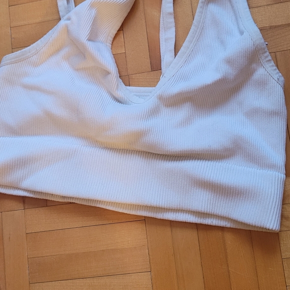 4  Multicolor Striped Crop Top - Picture 3 of 16